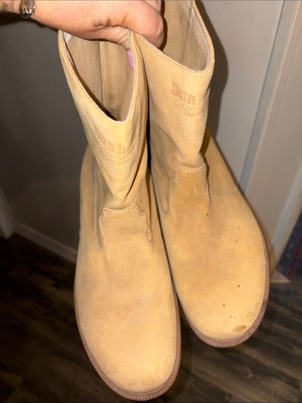 Vintage men’s DUNHAM made in Canada - men’s leather boots size 13